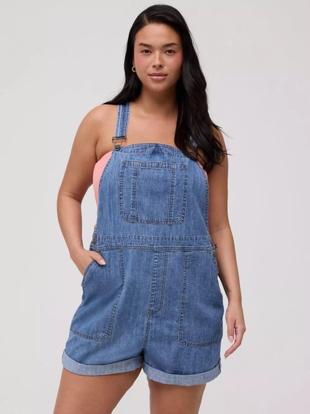TORRID Lightweight Denim Shortall